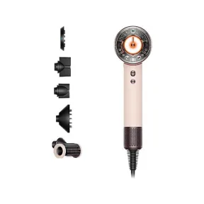 Dyson Supersonic Nural: Secador Cerámico Rosa con 5 Accesorios