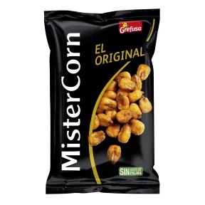 Bolsa 160 g de maíz barbacoa frito MisterCorn