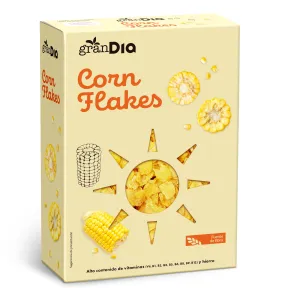 Corn Flakes Gran Día 500 g - Cereales de Maíz
