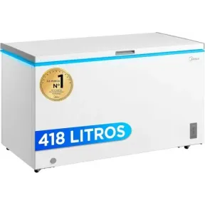 Congelador Pequeño MIDEA de 418L Arcon para Ahorro Energético