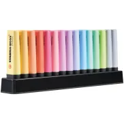 Set de mesa STABILO BOSS ORIGINAL - 15 marcadores pastel