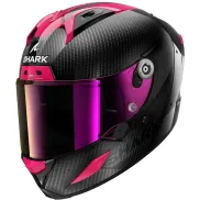 Casco Integral AERON CARBON SKIN Violet Blue DVB - SHARK