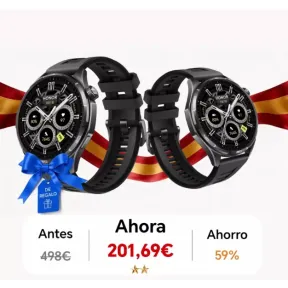 Doble victoria: 2 HONOR Watch 6 por solo 201 euros