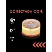 Baliza DGT V16 homologada para emergencias