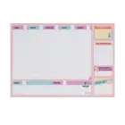 Organizador Semanal con Pegatinas - Mr. Wonderful, 120 Páginas