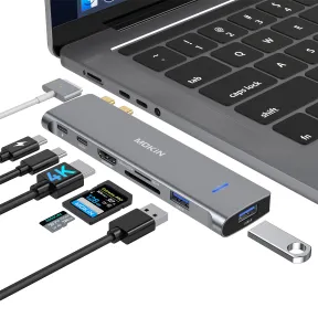 MOKiN Adaptador 7 en 2 USB C - Reaco como nuevo
