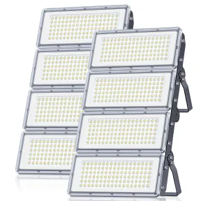 Focos LED Exterior 400W - 2 Piezas 40000LM Superbrillantes