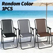 Silla Plegable de Playa Ligera e Impermeable, 51x47x75.5cm