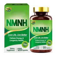 Suplemento Antienvejecimiento NMNH 1000mg con NAD+, 120 Cápsulas