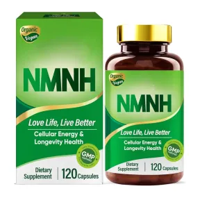 Suplemento Antienvejecimiento NMNH 1000mg con NAD+, 120 Cápsulas
