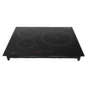 Inducción QILIVE Q.6372 de 3 zonas, 29 cm grande, táctil