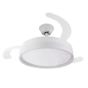 Ventilador Klack OMFSD-2327 con Luz y Aspas Retráctiles