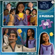 Puzzles Disney Wish - Set de 2 de 48 Piezas