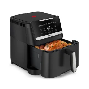Freidora de aire 7L MOULINEX EZ8428 Silence 1800W, 10 programas.