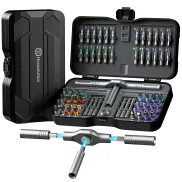 Set de Destornillador 66 en 1 Housolution, Mango Desmontable