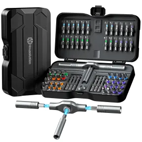 Set de Destornillador 66 en 1 Housolution, Mango Desmontable