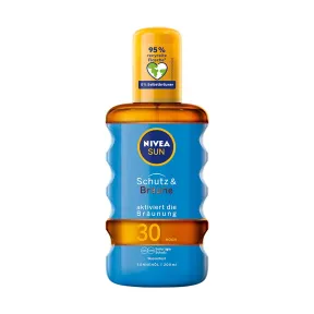 Aerosol Nivea Sun 200 ml SPF 30, protección y bronceado