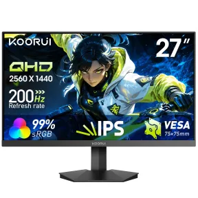 Monitor Gaming FHD 27" KOORUI 200Hz