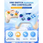 Mando Inalámbrico RGB para Nintendo Switch y Steam