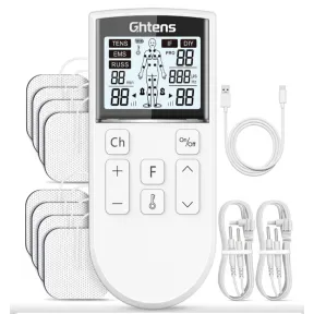 Electroestimulador Muscular GHTENS 5 en 1 con 80 Modos
