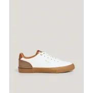 Zapatillas Pepe Jeans Kenton clásicas en ante blanco