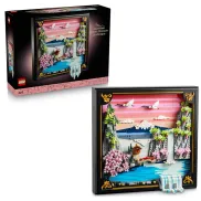Cuadro 3D de LEGO Art: Paisaje Japonés con Sakura y Fuji