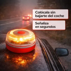 Homologada Baliza V16 DGT con Geolocalizador y Conectividad