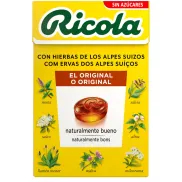 Ricola Original: Caramelos Sin Azúcar para Garganta y Respiración