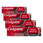 Pasta de Dientes Colgate Max White Carbón Activo 4 x 75ml