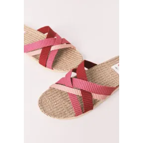 Sandalias de colores multi tiras (Tallas 36 a 41)