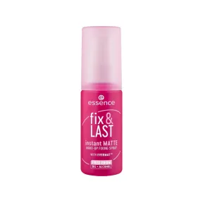 Spray Fijador de Maquillaje Instant Matte Essence Fix & Last