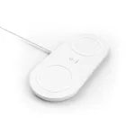 Base de carga inalámbrica Belkin Dual Pad 2x15W Blanco