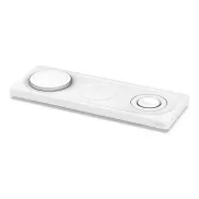 Cargador inalámbrico 3 en 1 Belkin MagSafe blanco