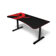Escritorio Gaming Arozzi Arena Negro Ergonómico con Alfombrilla