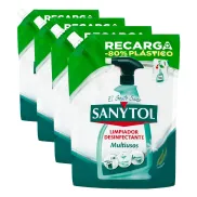Recarga Multiusos Eucaliptus 750ml Sanytol (4 Unidades)