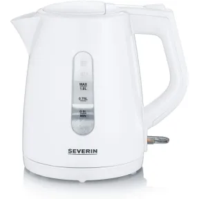 Hervidor de Agua SEVERIN WK 3411, Inalámbrico, Blanco, 1L