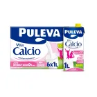 Leche Desnatada Puleva Calcio - Pack 6 x 1Lt (5'40€)