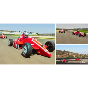 12 vueltas en un Fórmula Toyota réplica en Valencia