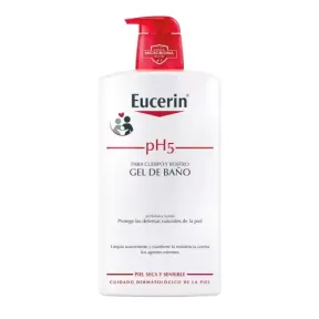 Gel de Baño Eucerin pH5 1000 ml para Piel Sensible