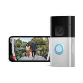 Videotimbre inalámbrico Ring Plus con cámara HD 1536p