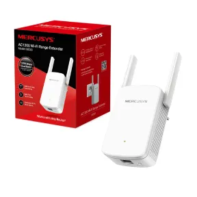 Repetidor WiFi Doble Banda Mercusys ME30 AC1200 con Antenas Externas
