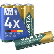 4 Pilas AA recargables VARTA Accu Power 2600 mAh Ni-MH