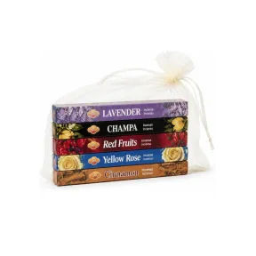 Incienso Natural Surtido con 5 Aromas y 100 Varillas