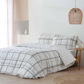 Edredón, funda nórdica y almohada, cama 105, Ali Beige