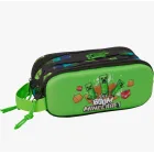 Estuche Minecraft doble cremallera de Safta