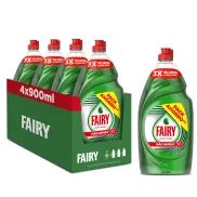Fairy Ultra Poder: Lavavajillas 4 x 900ml Antigrasa eficaz