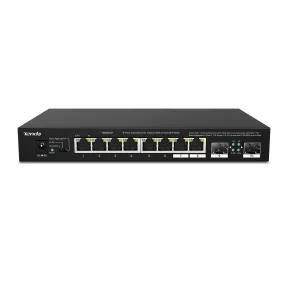 Switch Ethernet de 10 Puertos 2.5G Tenda TEM2010F