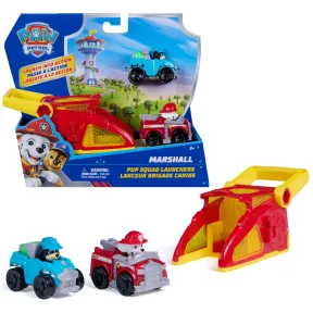 Paw Patrol - Lanzador Pup Squad con Marshall y Rex
