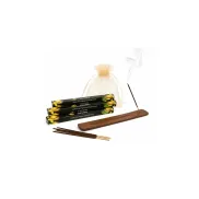 Quemador de Madera con Incienso Natural Aroma Champa
