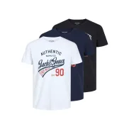 Pack de 3 camisetas de hombre Jack & Jones a 6,33€ cada una